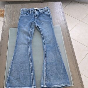 AUSTIN LANDING Women's Blue Flared Jeans